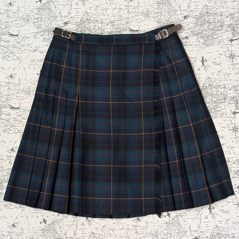 Plaid Pleated Women's Skirt